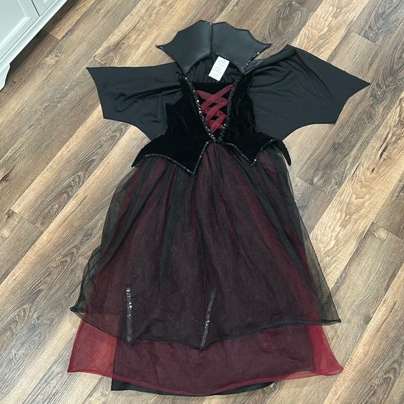 Way to Celebrate Other - Way to Celebrate Dracula's Darling Halloween Costume Dress Girl's Size XL(14/16)